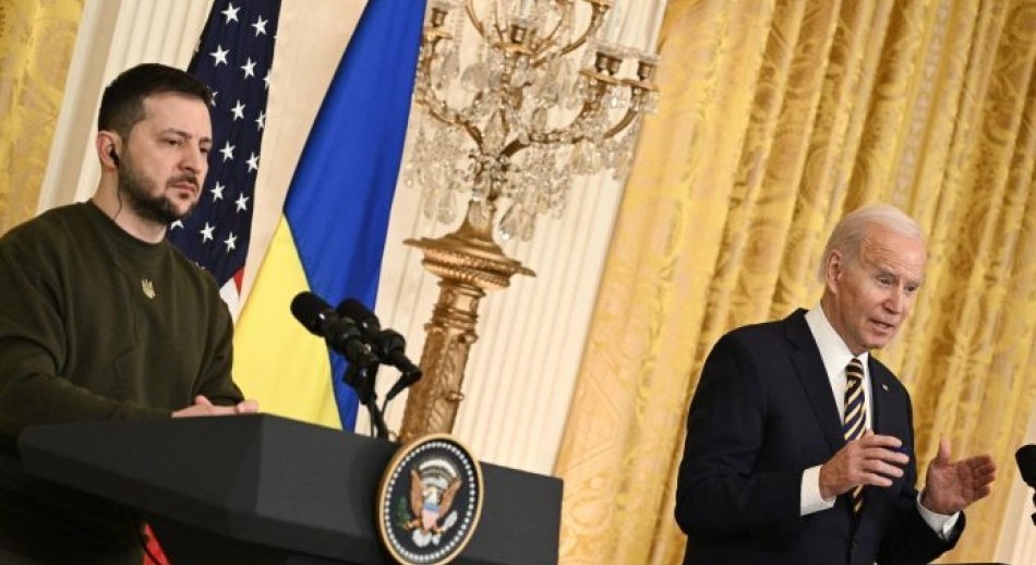 Joe Biden promete a Zelenski que «Ucrania nunca estará sola»