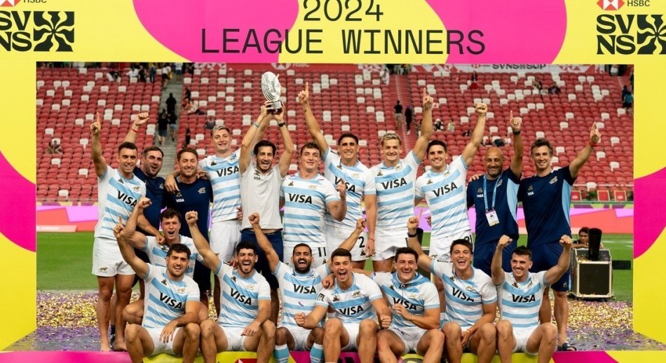 Los Pumas 7's terminaron primeros en el Circuito Mundial