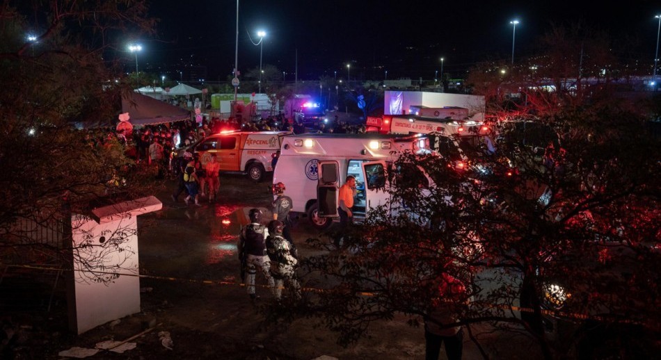 Terrible accidente en un acto político en México dejó 9 muertos y más de 60 heridos