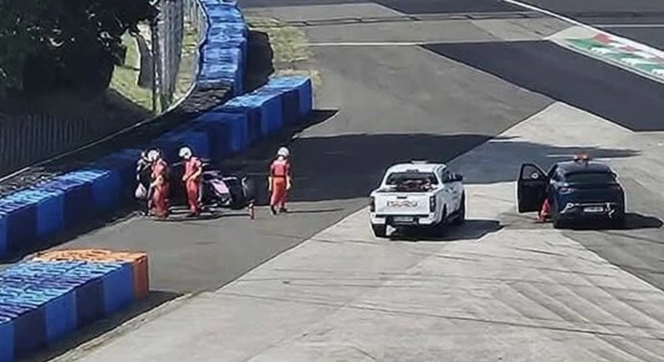 Qué pasó con Franco Colapinto en la prueba de neumáticos de Alpine