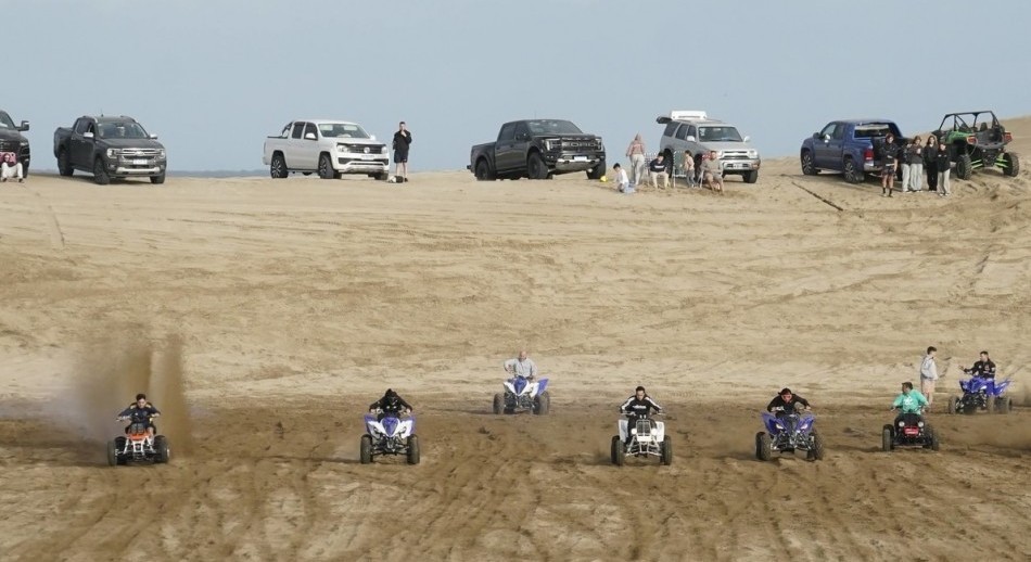 La peligrosa zona de médanos: Pinamar endureció los controles en La Frontera