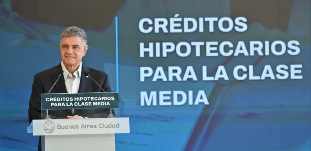 Jorge Macri anunció créditos hipotecarios para la primera vivienda de la clase media