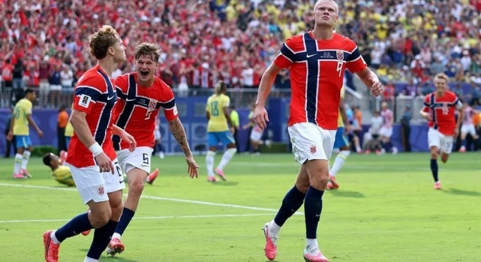 Con un doblete de Haaland, Noruega eliminó a Brasil del Mundial 2026