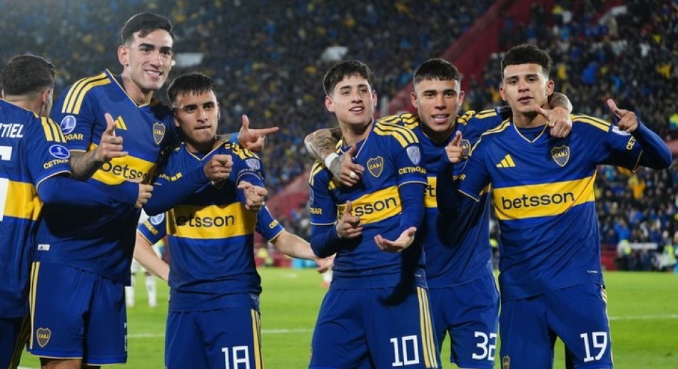 Boca remontó y se floreó ante Recoleta por los octavos de la Copa Sudamericana 2026