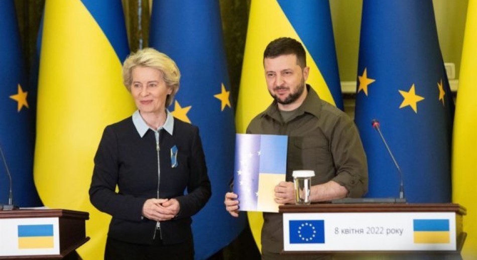 La UE le otorgó a Ucrania y a Moldavia el estatuto de candidatos a la adhesión